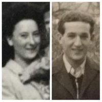 De enda som överlevde ur familjen Fuks, Ester Malka och Ber, några år efter kriget