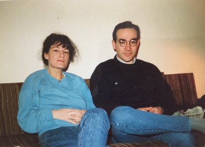 Syskonen Kerstin Olsson och Thomas Fuchs
